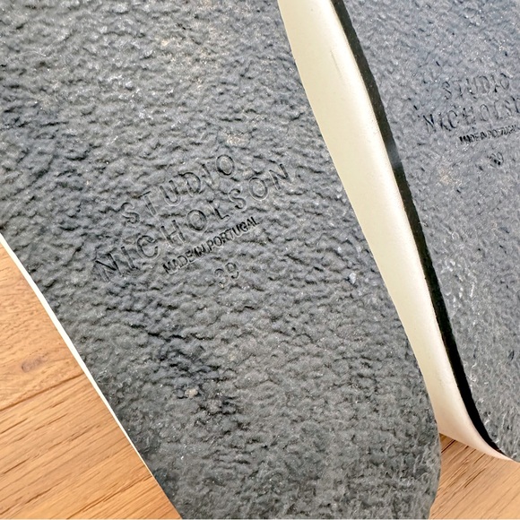 STUDIO NICHOLSON White Wearing Mules, 39 - Picture 10 of 13